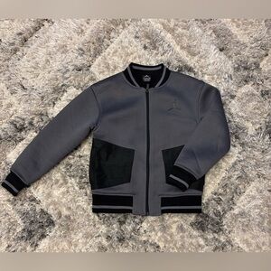 Men's Gray Bomber Jacket